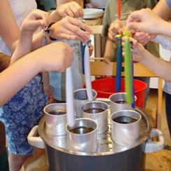 Kerzenziehen - das perfekte Weihnachtsgeschenk